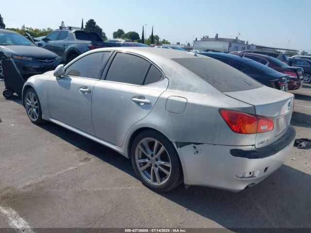 2007 LEXUS IS 250 JTHBK262875038949 Photo 2