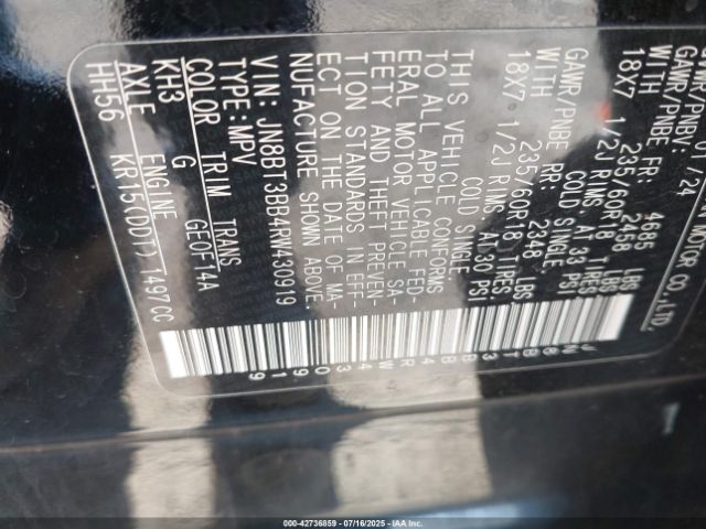 2024 NISSAN ROGUE JN8BT3BB4RW430919 Photo 8