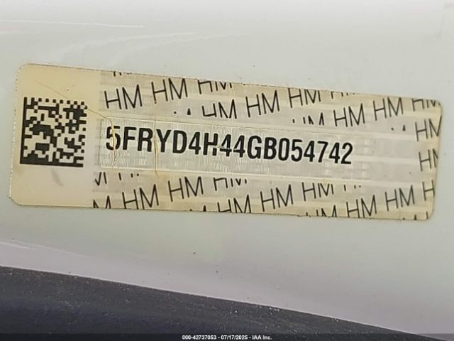 2016 ACURA MDX 5FRYD4H44GB054742 Photo 8