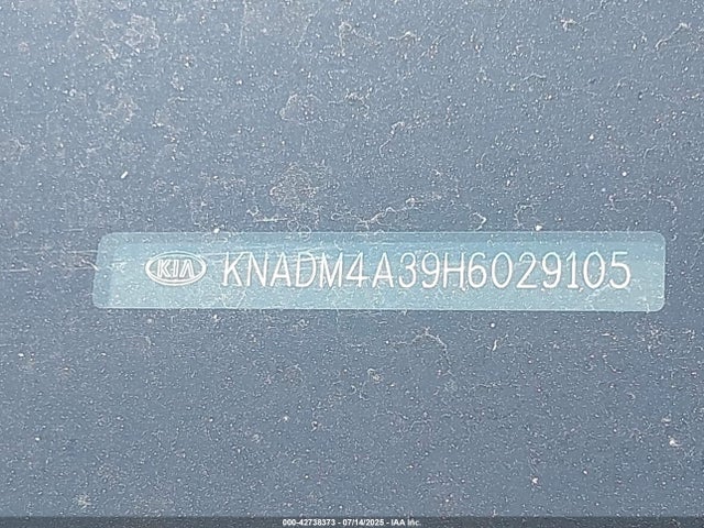 KNADM4A39H6029105 KIA 2017