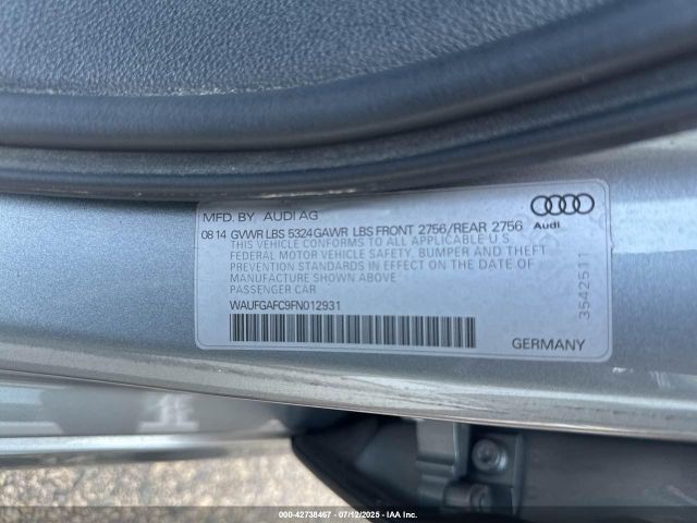 2015 AUDI A6 WAUFGAFC9FN012931 Photo 8