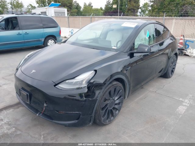 2022 TESLA MODEL Y 7SAYGDEF6NF558577 Photo 5