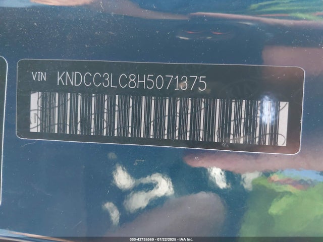 KIA gdi 2017 KNDCC3LC8H5071375 Image 9