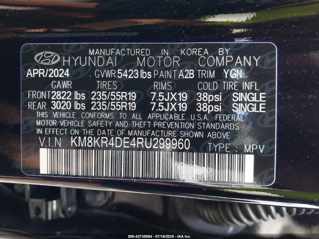 Hyundai Ioniq 5 2024 KM8KR4DE4RU299960 Image 9