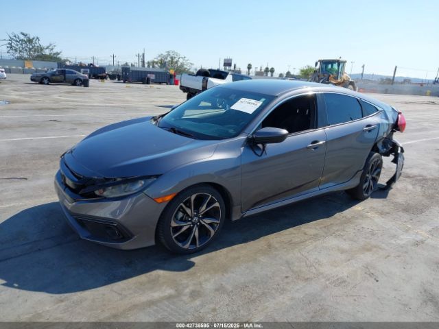2019 HONDA CIVIC 2HGFC2F86KH537885 Photo 1