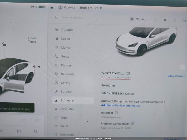 Tesla 2019 2019 5YJ3E1EB2KF421429 Image 7