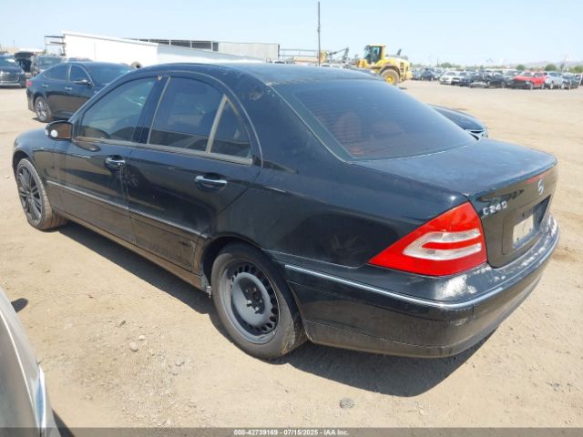 2003 MERCEDES-BENZ C 240 WDBRF61J53E013395 Photo 2