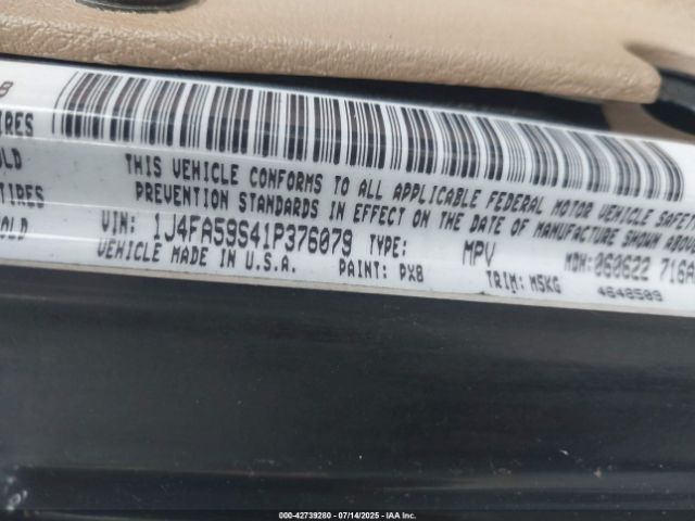 2001 JEEP WRANGLER 1J4FA59S41P376079 Photo 8