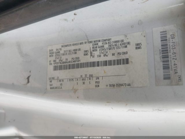 2018 FORD F-250 1FD7X2B66JEC48101 Photo 8