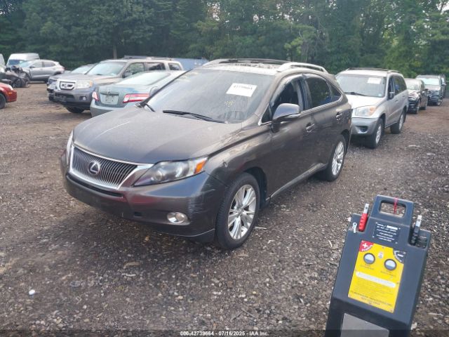 2010 LEXUS RX 450H JTJBC1BA2A2409762 Photo 1