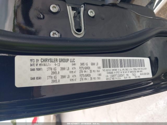 2013 RAM 1500 1C6RR7FT1DS655471 Photo 8