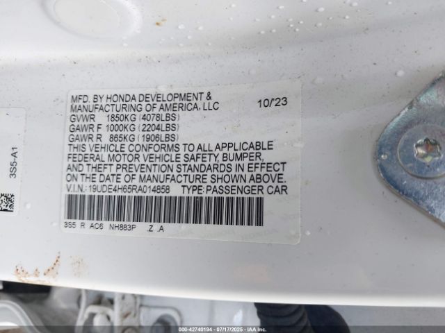 2024 ACURA INTEGRA 19UDE4H65RA014858 Photo 8