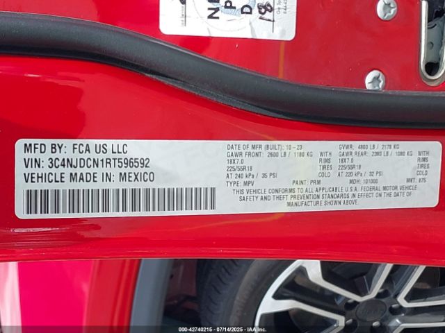2024 JEEP COMPASS 3C4NJDCN1RT596592 Photo 8