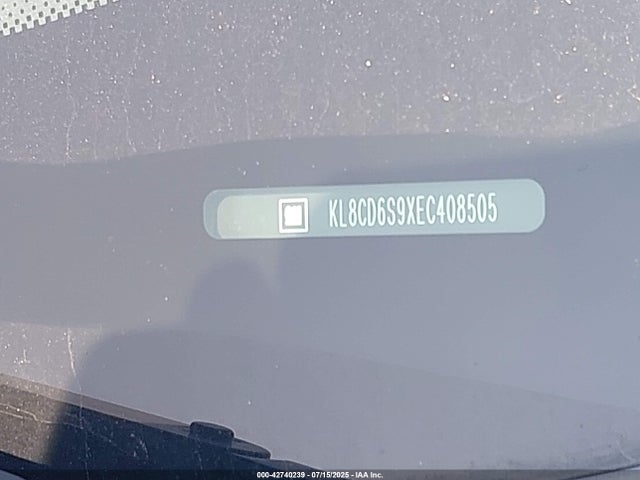 Chevrolet ll0 2014 KL8CD6S9XEC408505 Image 9