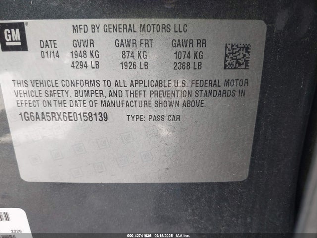 2014 CADILLAC ATS 1G6AA5RX6E0158139 Photo 8