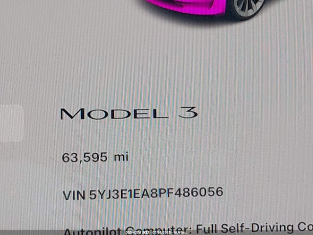 2023 TESLA MODEL 3 5YJ3E1EA8PF486056 Photo 6