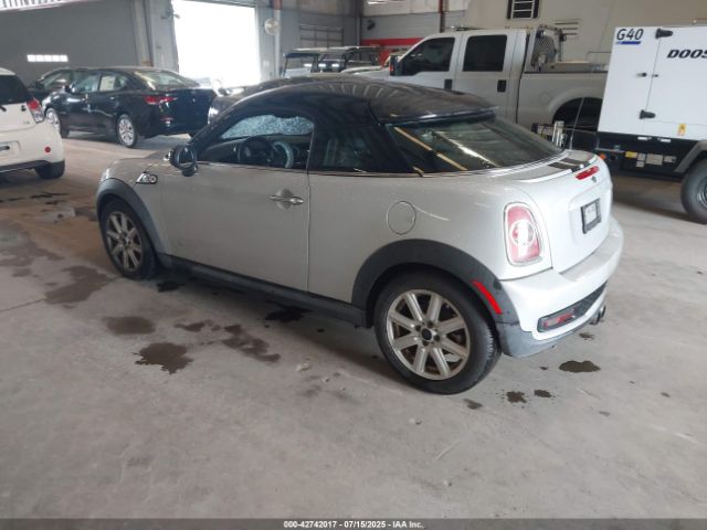 2012 MINI COOPER S WMWSX3C51CT465660 Photo 2
