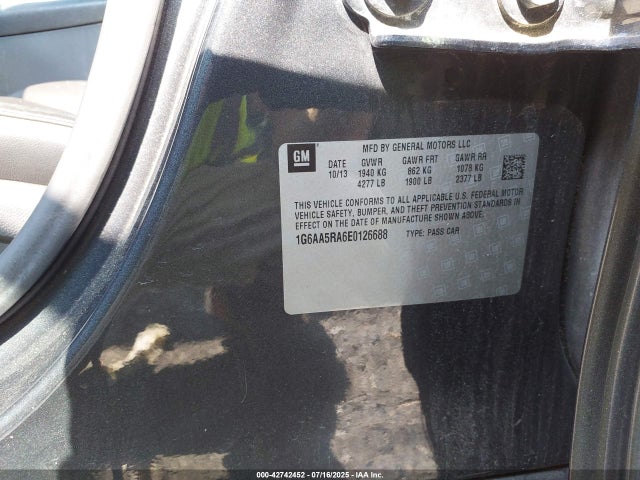 2014 CADILLAC ATS 1G6AA5RA6E0126688 Photo 8