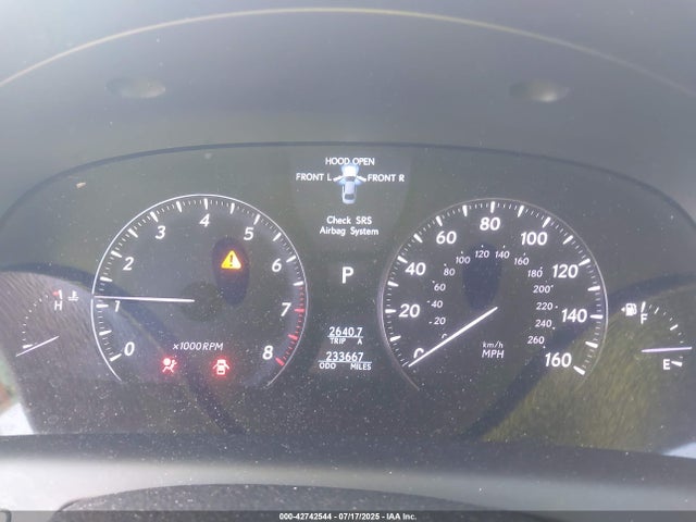 Продаж на аукціоні авто 2007 Lexus Ls 460, vin: JTHBL46F875028580, номер лоту: 42742544