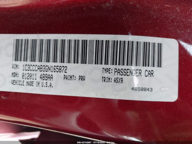 2016 CHRYSLER 200 1C3CCCAB3GN165872 Photo 8