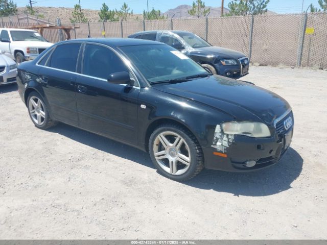 2007 AUDI A4 WAUDF78E87A011161 Photo 0
