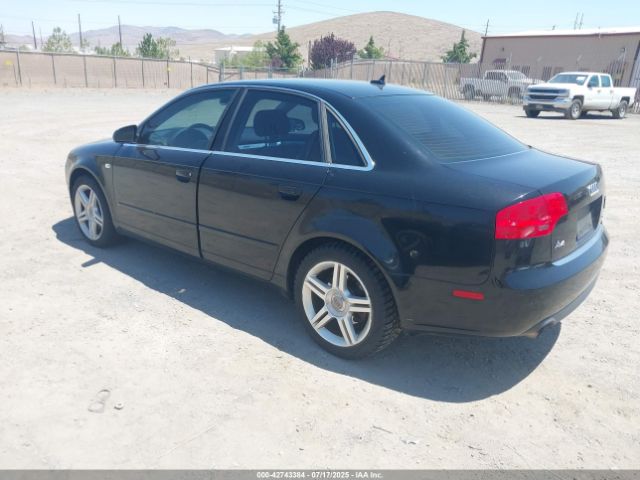2007 AUDI A4 WAUDF78E87A011161 Photo 2
