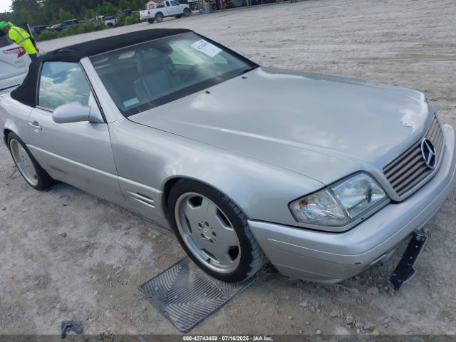 2000 MERCEDES-BENZ SL 500 WDBFA68F0YF188657