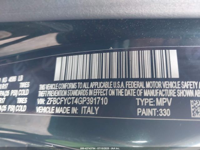 2016 FIAT 500X ZFBCFYCT4GP391710 Photo 8