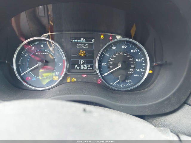 Subaru naturally aspirated 2016 JF2GPADC1G8216599 Image 7