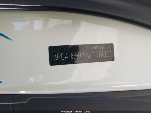 3PCAJ5M15KF118003 Infiniti 2019