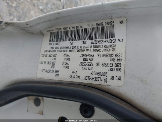 2005 CHRYSLER PACIFICA 2C4GF48495R450738 Photo 8