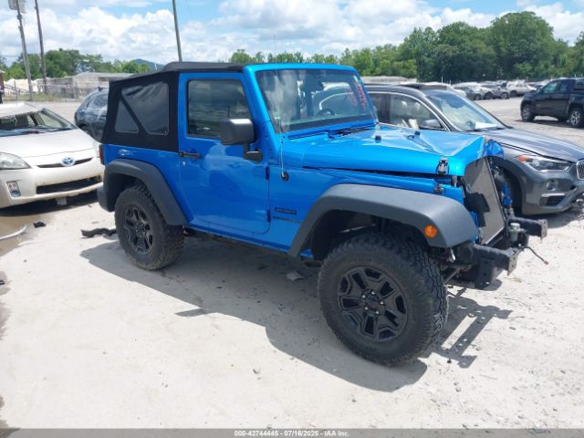 2016 JEEP WRANGLER 1C4AJWAG4GL176980