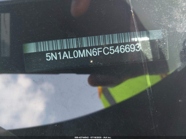 5N1AL0MN6FC546693 Infiniti QX60