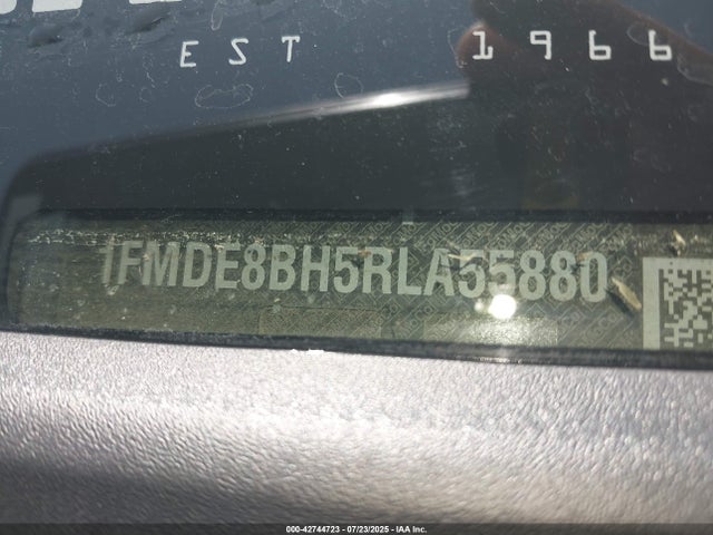 1FMDE8BH5RLA55880 Ford ecoboost