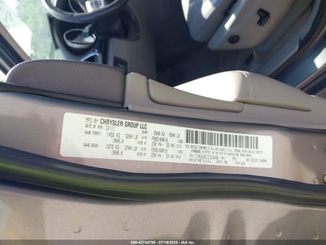 2012 JEEP GRAND CHEROKEE 1C4RJEAG1CC216438 Photo 8