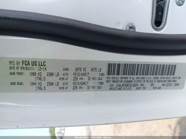 Jeep 2015 2015 1C4NJRFB9FD214874 Image 9