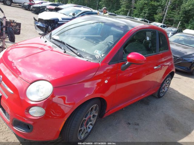 2012 FIAT 500 3C3CFFBR7CT352210 Photo 1