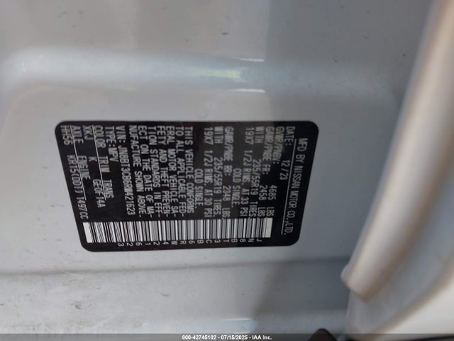 Nissan Rogue 2024 JN8BT3CB6RW421623 Image 9