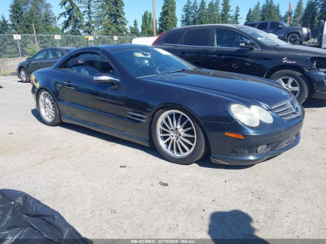 2005 MERCEDES-BENZ SL 500 WDBSK75F55F099975