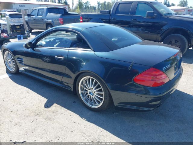 2005 MERCEDES-BENZ SL 500 WDBSK75F55F099975 Photo 2