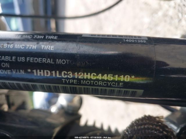 2017 HARLEY-DAVIDSON XL1200 1HD1LC312HC445110 Photo 9