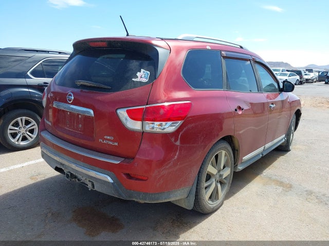 5N1AR2MM5FC673212 Nissan Pathfinder Platinum