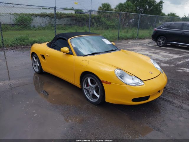 2001 PORSCHE BOXSTER WP0CA29831U627106