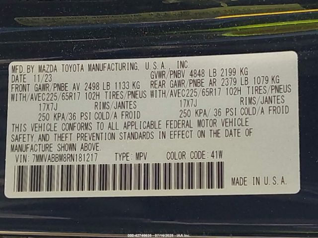 2024 MAZDA CX-50 7MMVABBM8RN181217 Photo 8