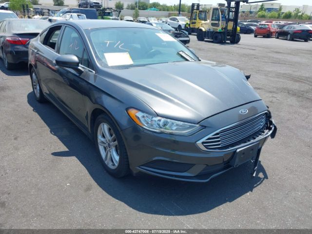 Auction sale of the 2018 Ford Fusion Se, vin: 3FA6P0HD4JR232783, lot number: 42747008