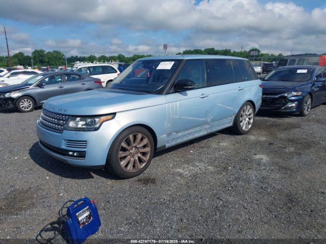 2016 LAND ROVER RANGE ROVER SALGS3EF0GA249502 Photo 1