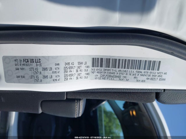 Jeep 2017 2017 1C4PJMCB8HW530483 Image 9