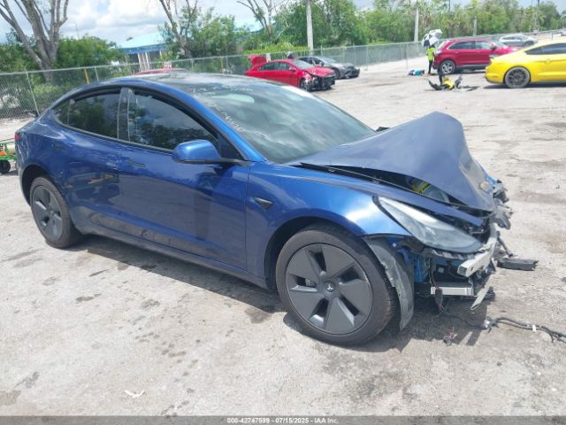 2021 TESLA MODEL 3 5YJ3E1EA1MF017550