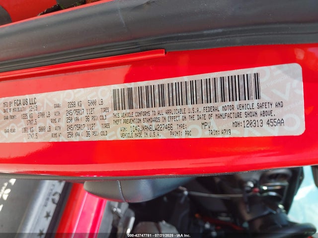 1C4GJXAN6LW227466 Jeep 2020
