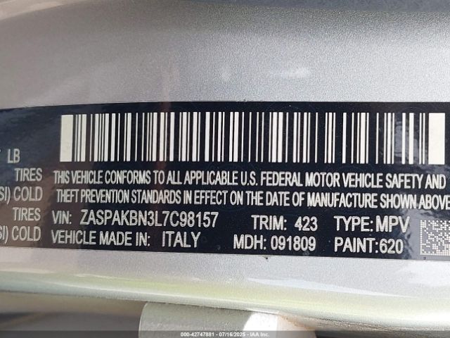 2020 ALFA ROMEO STELVIO ZASPAKBN3L7C98157 Photo 8